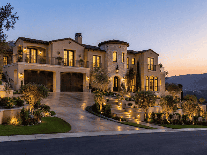 Orchard Hills luxury hillside homes in Irvine CA